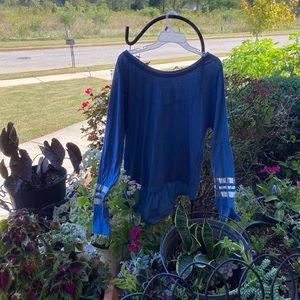 Navy Blue Zelos Hi Lo Top